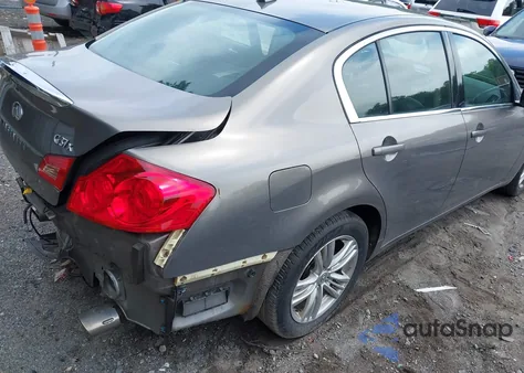 2010 Infiniti G37 из США, поврежденный, VIN JN1CV6AR6AM460033